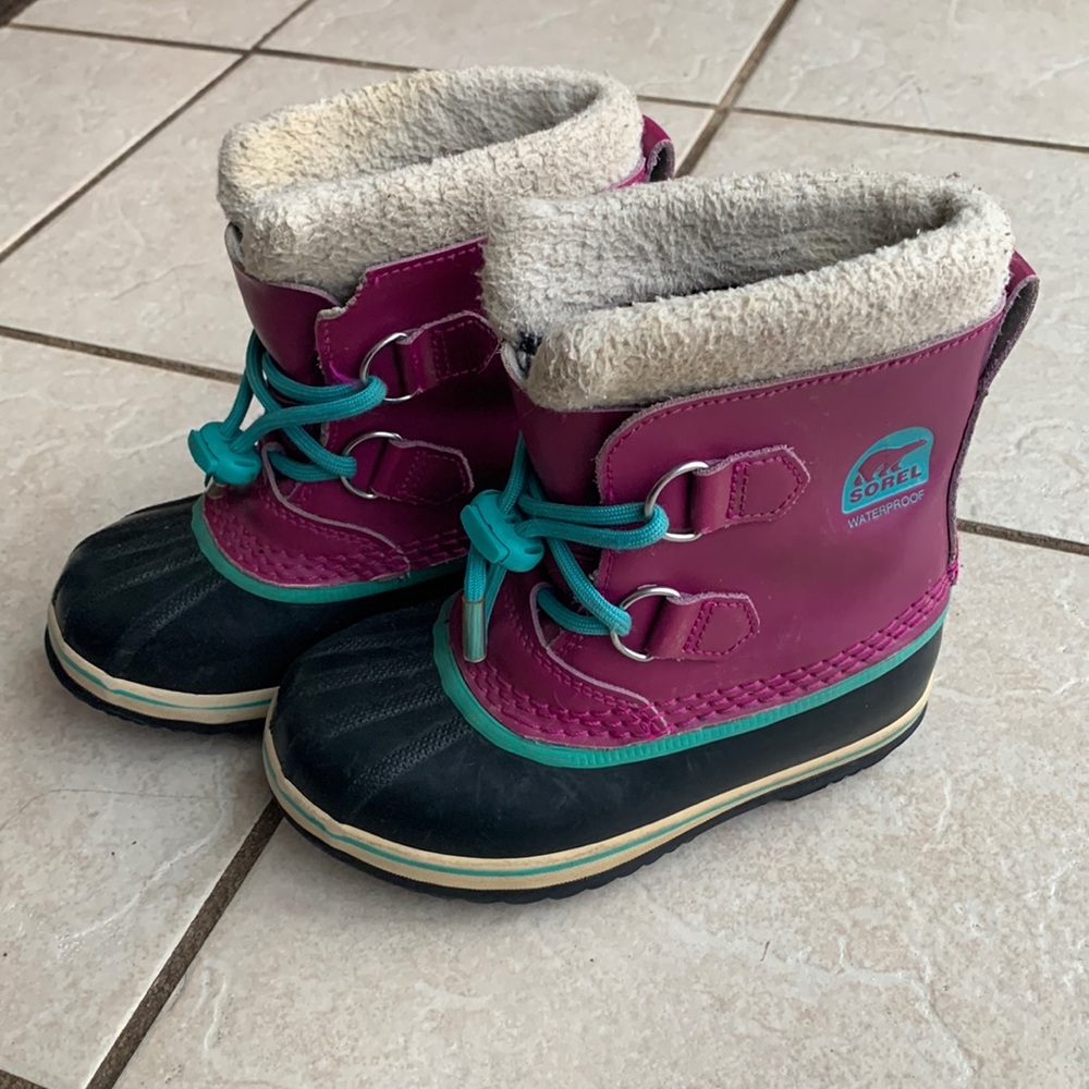 Sorel Insulated Snow Boot Sz 12 Yoot Pac